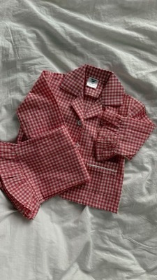 Pyjama vichy enfant